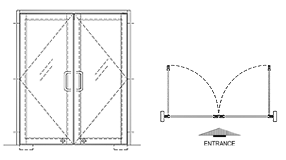 Certified Fire-Resistant Glass Door