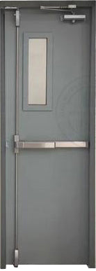 Certified Fire-Resistant Stainless Steel Doors